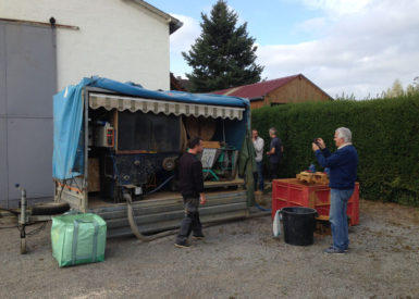 Les coulisses de la projeteuse