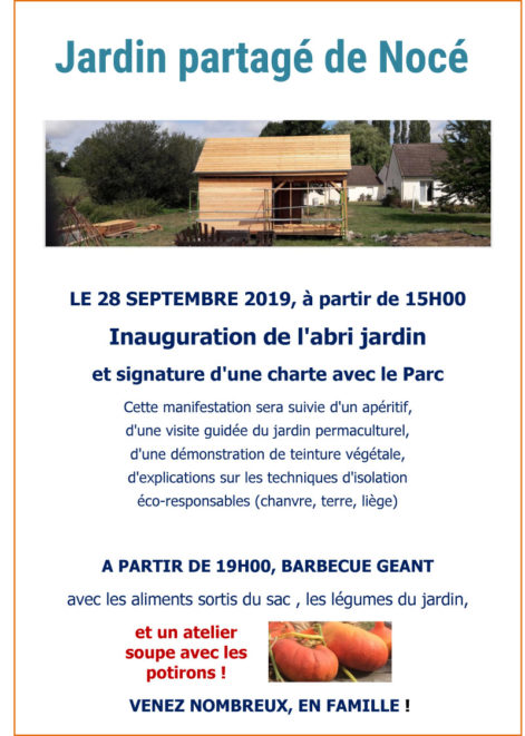 20190928_InaugurationAbriJardinPartagé_Affiche