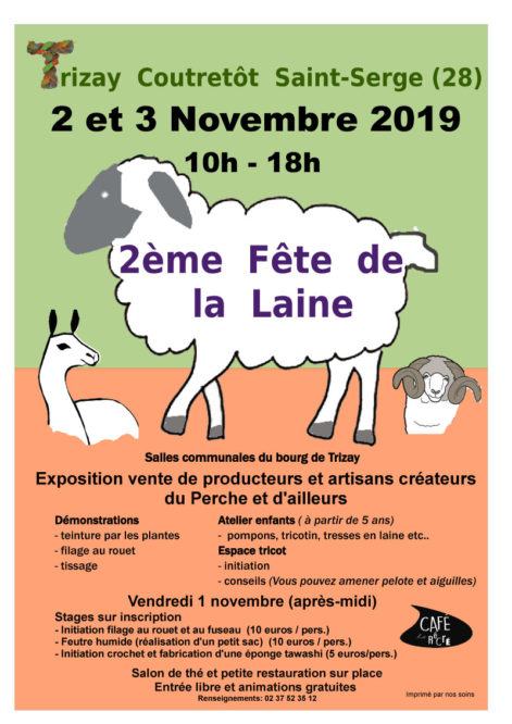 20191102_FêteDeLaLAine_Trizay_Affiche