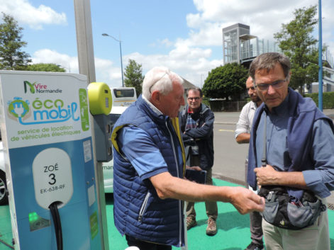 La mobilité, visite des intitiaves à Vire