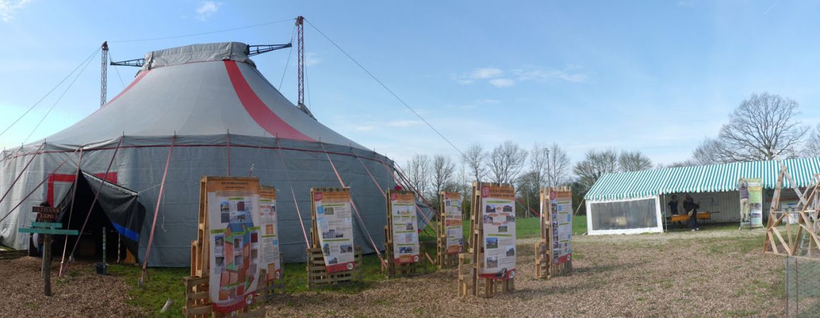 Exposition sur l’éco-construction de l’ARPE