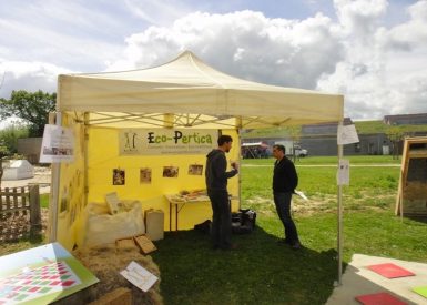 Stand Eco-Pertica à l’Eco-Fab